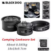 BLACKDOG - Camping Cookware Set Aluminum Alloy