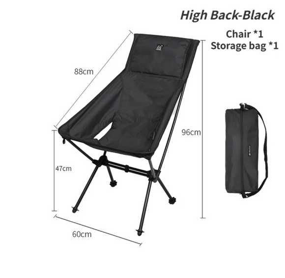 ShineTrip - Moon Chair (Black color)