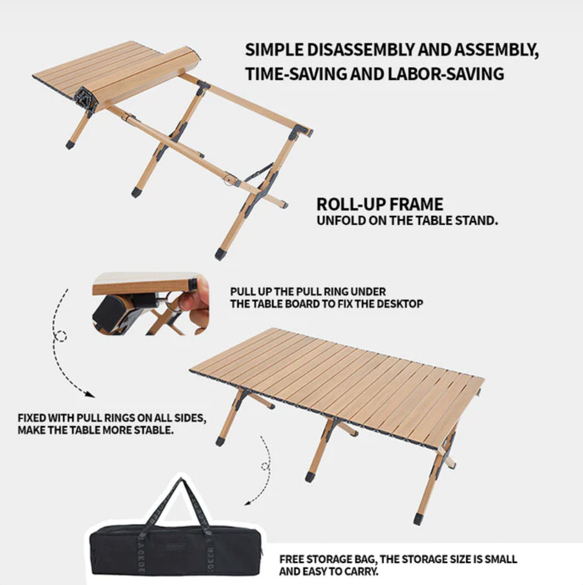 Blackdeer - Blackdeer 120 Folding Table – Qcamp Kuwait Official store