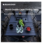 Blackdog - Double-Layer Folding Table