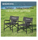 Blackdog - Meditation-Folding Director Chair