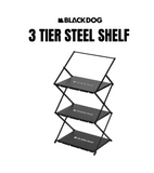 Blackdog - folding desktop shelves