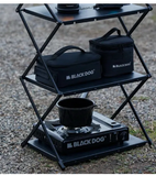 Blackdog - folding desktop shelves