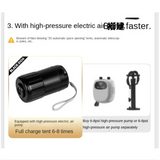 blackdog - MISTY AIR 6.0 Inflatable Black Tent