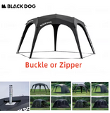 Blackdog - pentagonal rapid opening dome canopy (بدون ابواب)