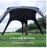 Blackdog - pentagonal rapid opening dome canopy (بدون ابواب)