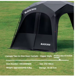 Blackdog - pentagonal rapid opening dome canopy (بدون ابواب)