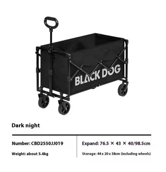 blackdog - Star Rutting-Flat Fold Camping Cart