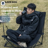 Blackdog - Folding camping chair, 120x68x60 cm