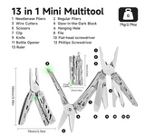 NexTool F12 Mini Multitool, 13-in-1 Keychain Multitool