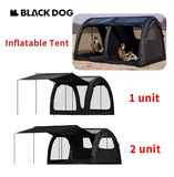 BLACKDOG - Modular Inflatable Tunnel Tent Black