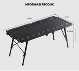 Blackdog - Blackdog Meja Lipat Outdoor Portable - (10 Plate)