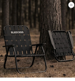Blackdog - Ultralight Camping Chair Webbing Folding Chair - Only chair - فقط كرسي
