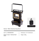 Blackdog - Naruto - Retro Fire Viewing Stove