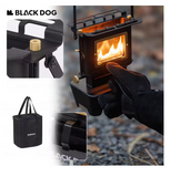 Blackdog - Naruto - Retro Fire Viewing Stove