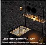 Blackdog - Lightweight Compact 2-in-1 Camping Light Long Battery